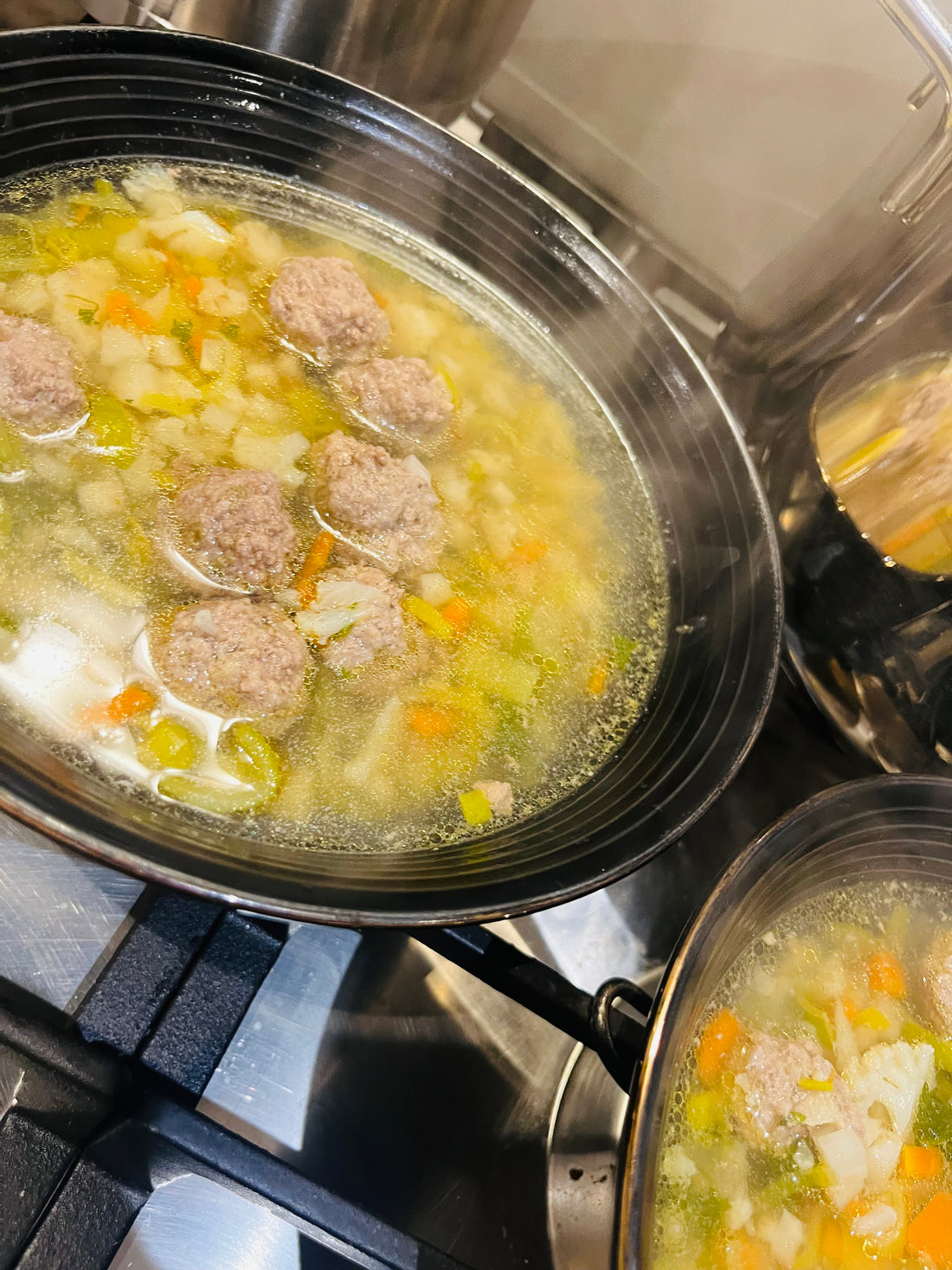 OMA SOEP l groentesoep met balletjes 🧅