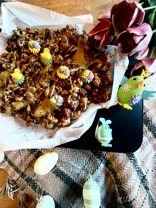 Rocky road in paasthema